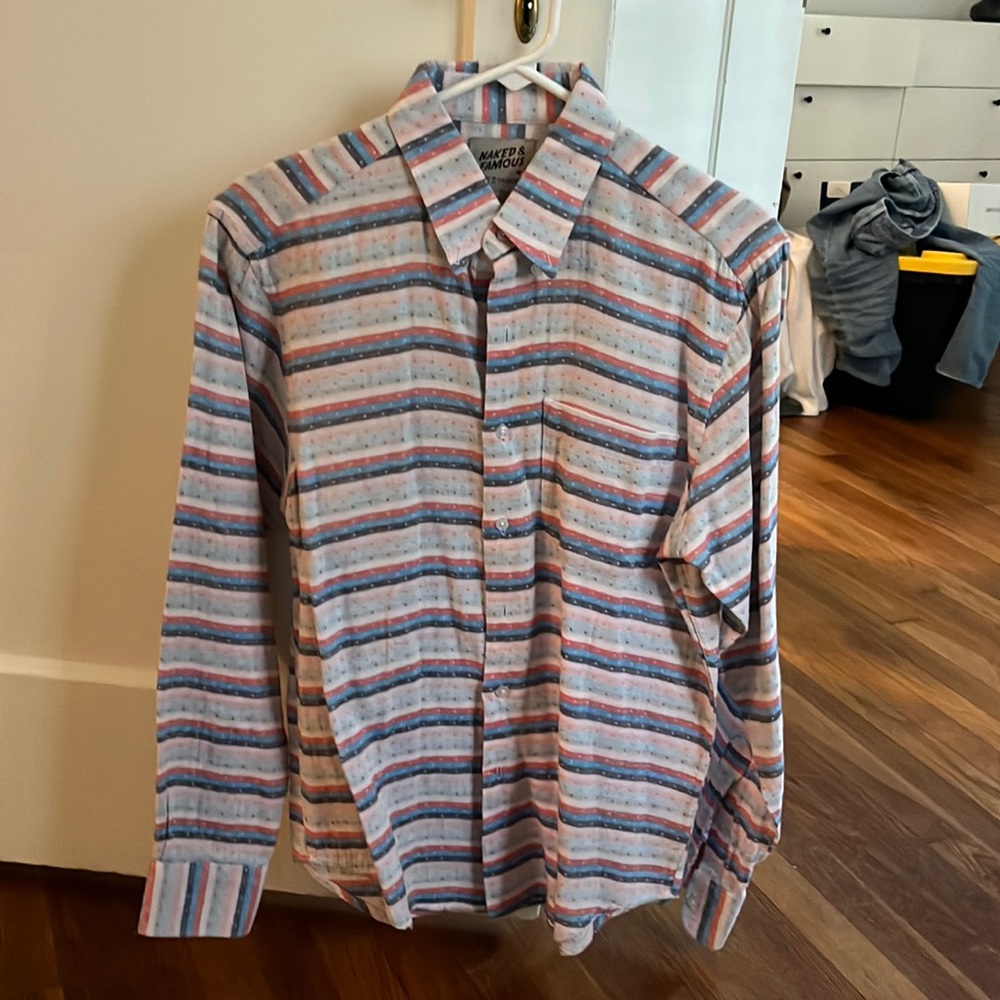 Naked and Famous button-down shirt (M)